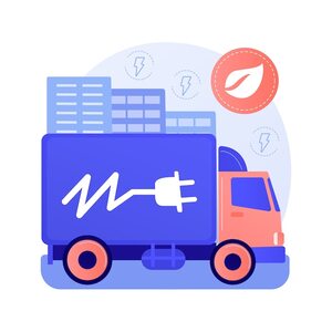Electric van logo
