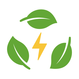 Green energy logo