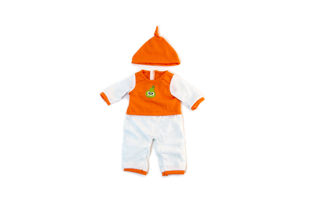 Vestito baby doll 38 cm - Cold Weather Orange