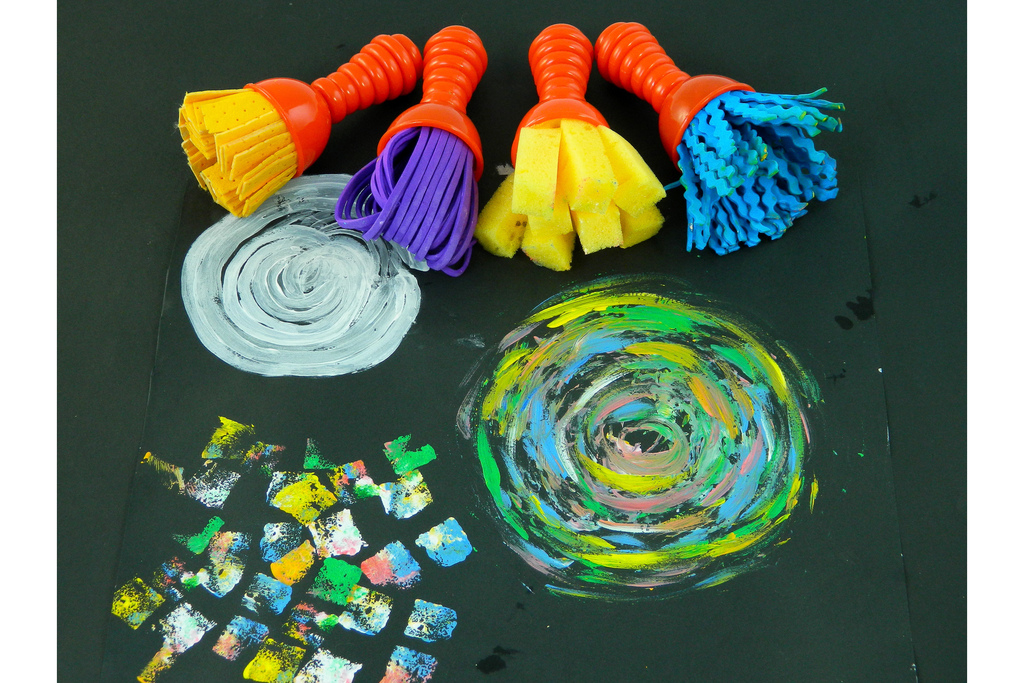 Pennelli spugnosi - set2