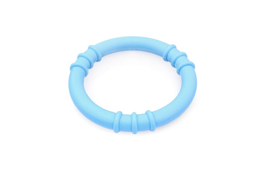 MasticAbili - Anello baby blu con rilievi