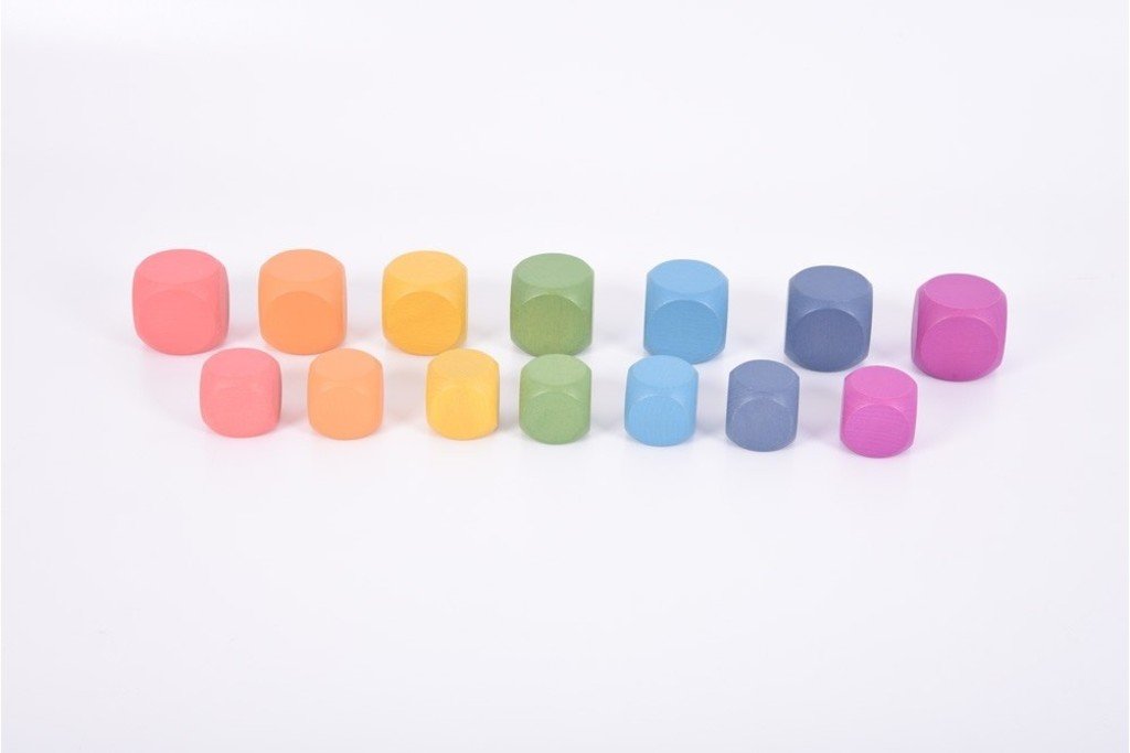 Cubi arcobaleno - set di 14