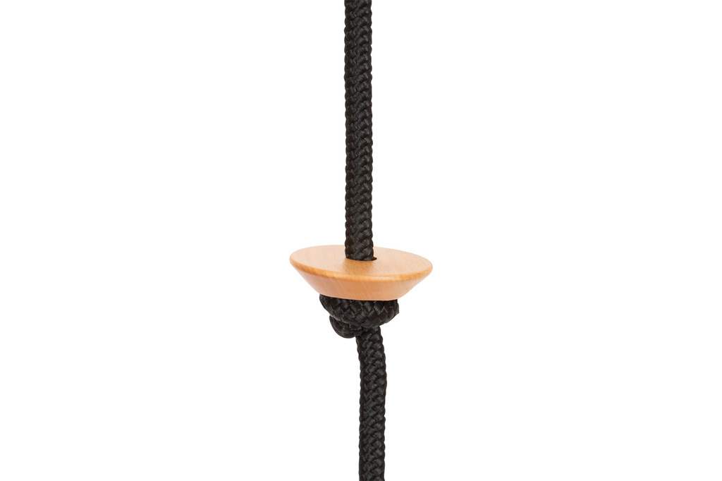 Altalena a piatto con corda da arrampicata