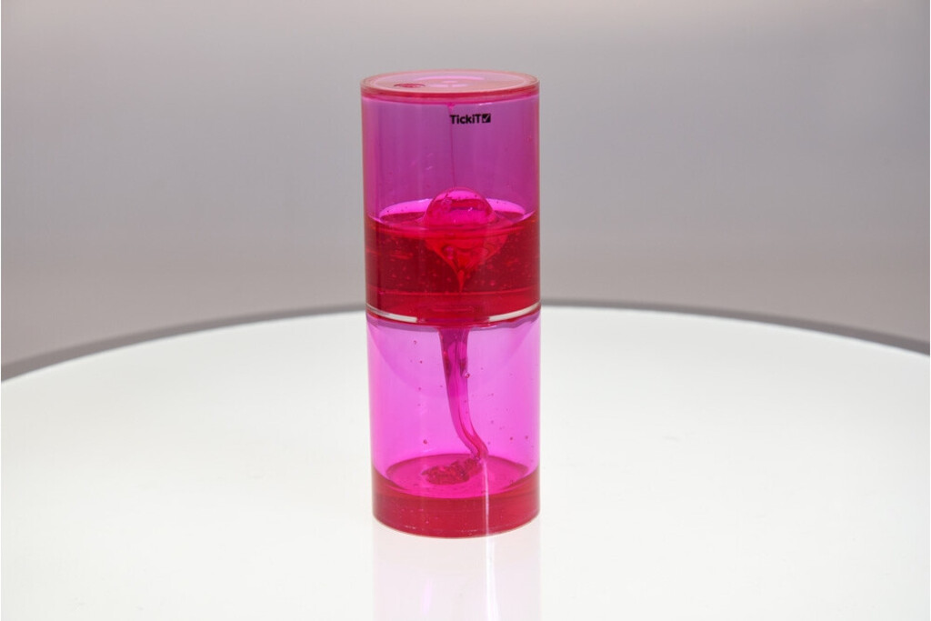 Clessidra colante rosa
