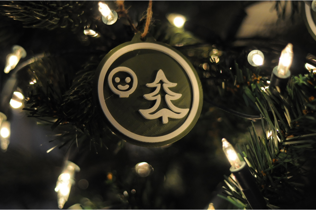 Decorazione buone feste caa - verde