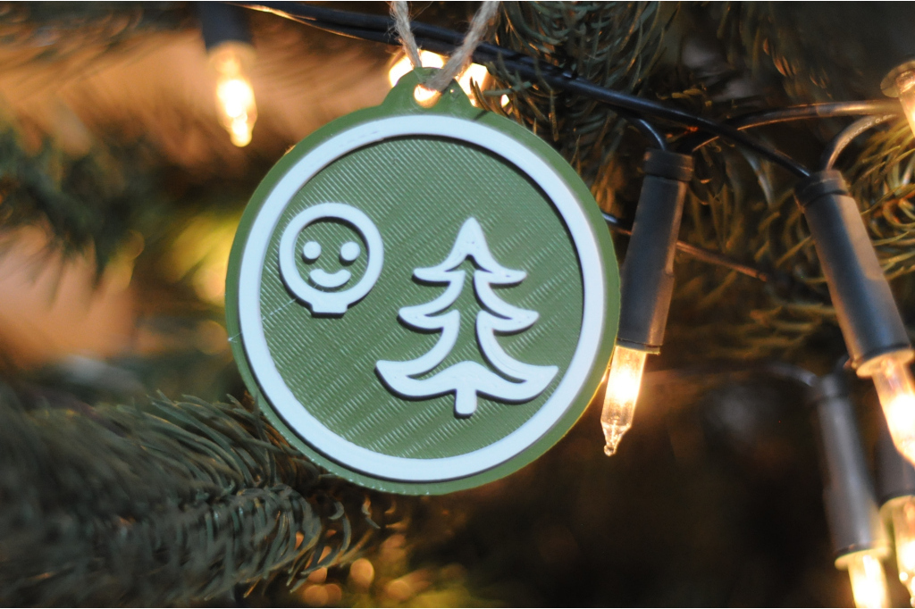 Decorazione buone feste caa - verde