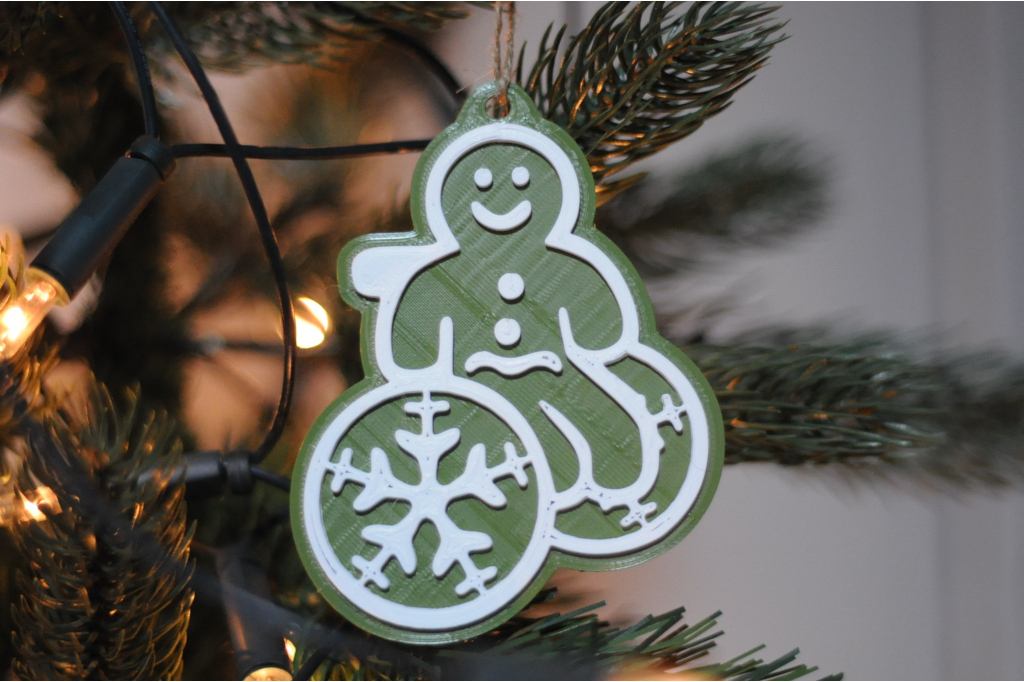 decorazione buone feste pan di zenzero - verde