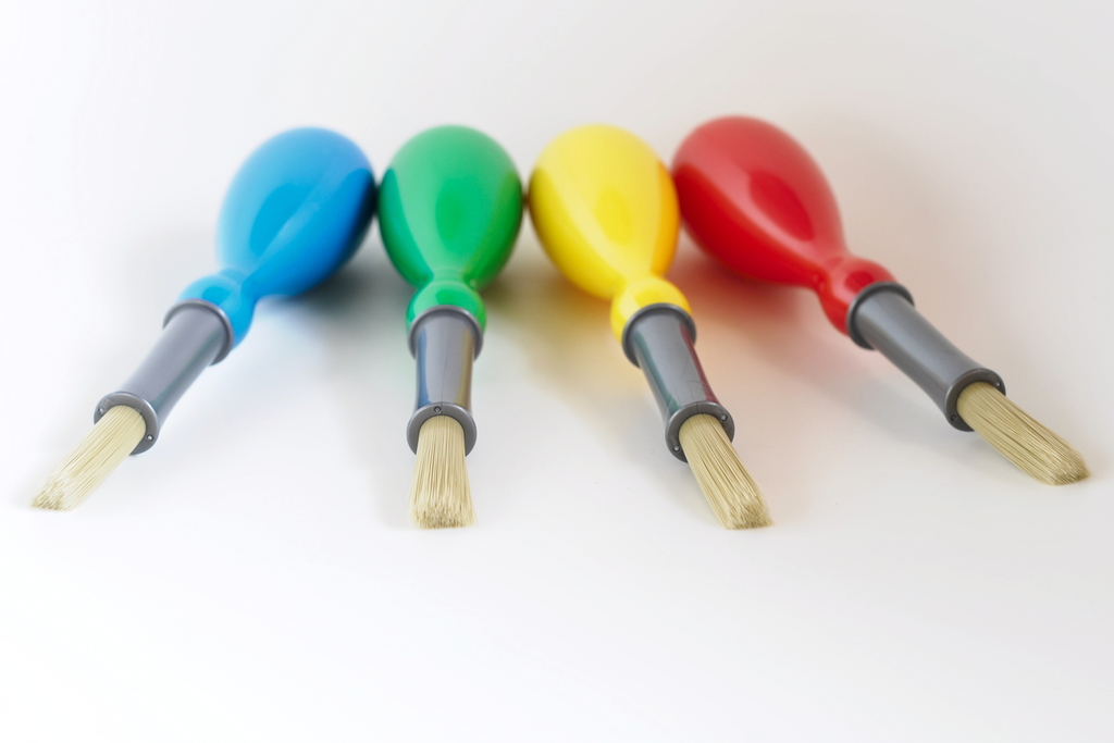 Pennelli impugnatura grande