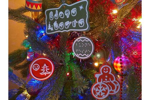 Decorazioni per albero - set di 4