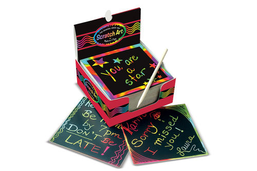 Scratch pads colorati