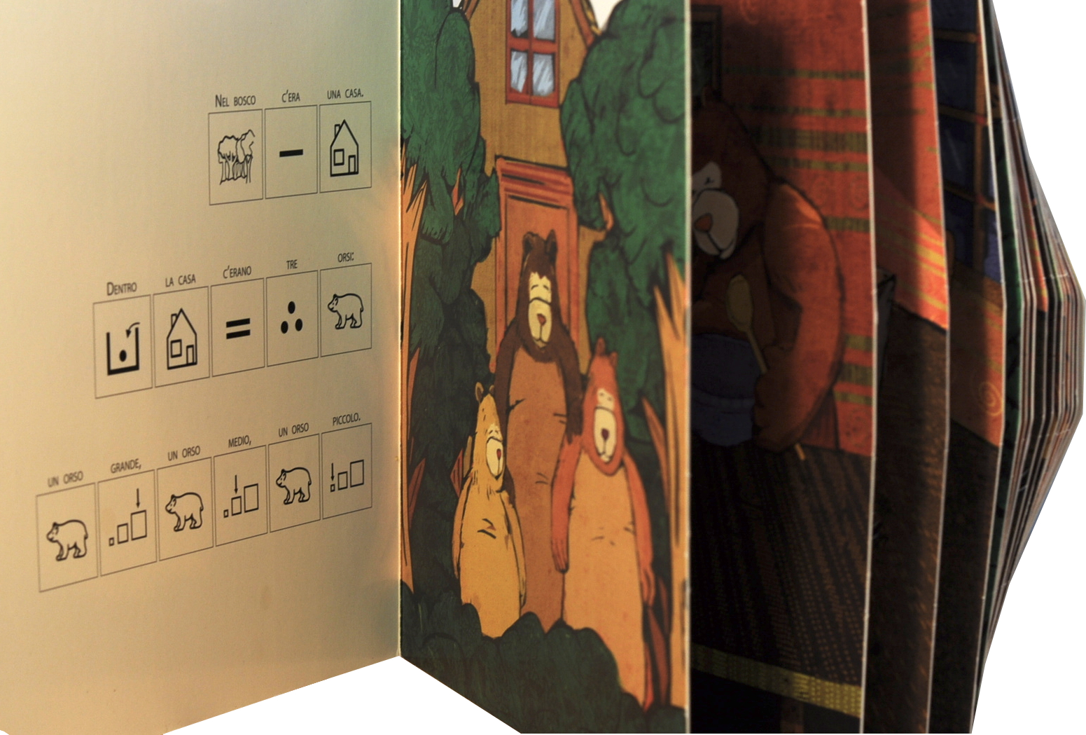 Riccioli d'oro e i tre orsi