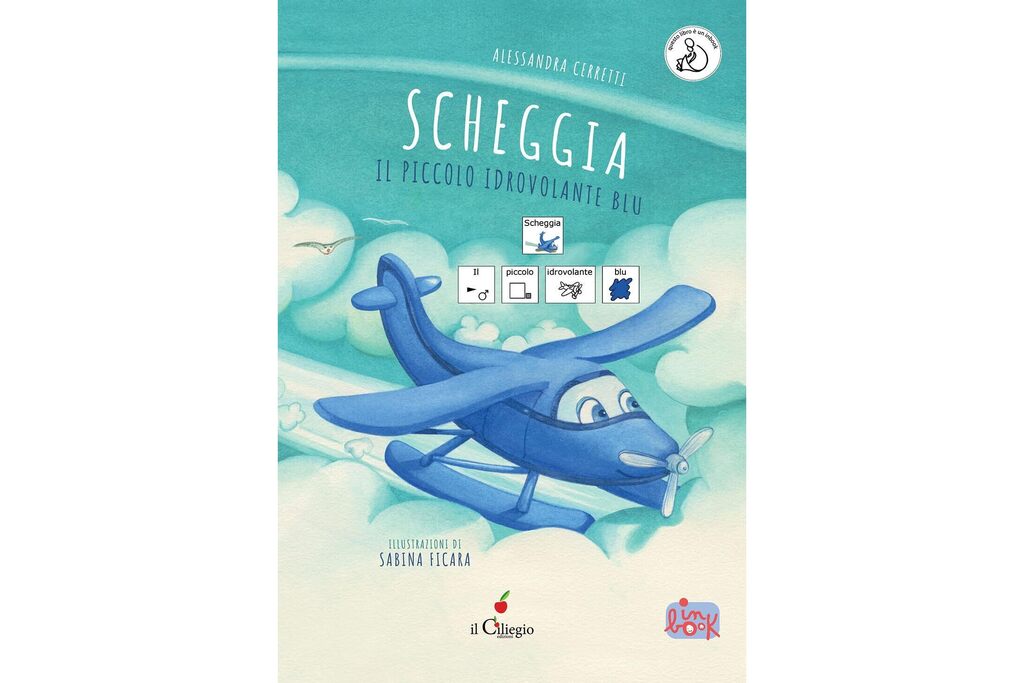 Scheggia. Il piccolo idrovolante blu